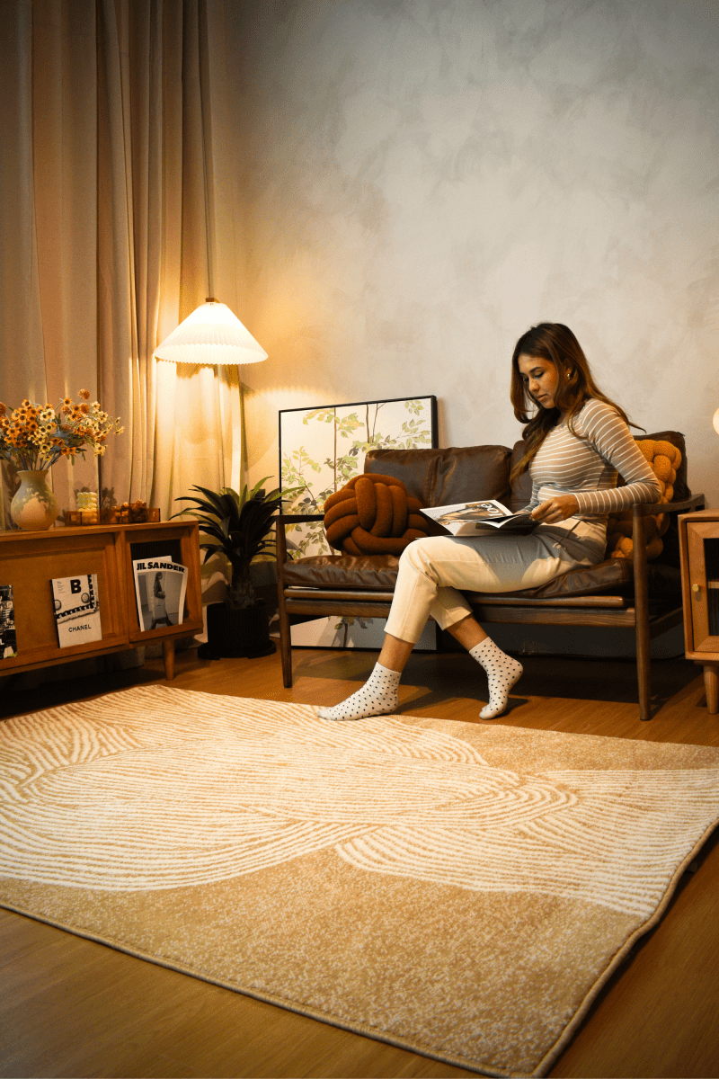 Sand Dunes Carpet | Wilton Dyed Series - The Carpetier™