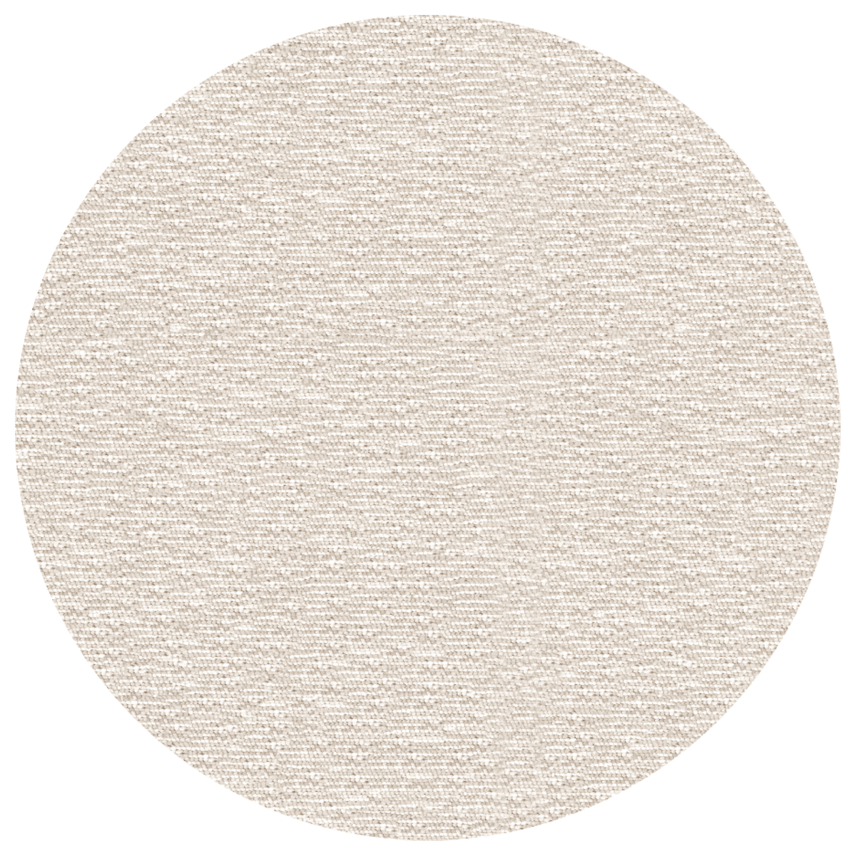 Soft Oats Round Carpet | Polyfibre Cashmere - The Carpetier™