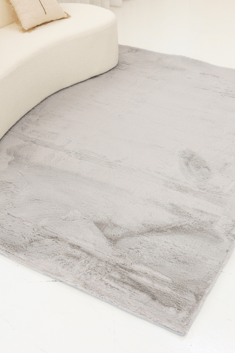 Steel Grey Carpet | Cloud Fur Series - The Carpetier™