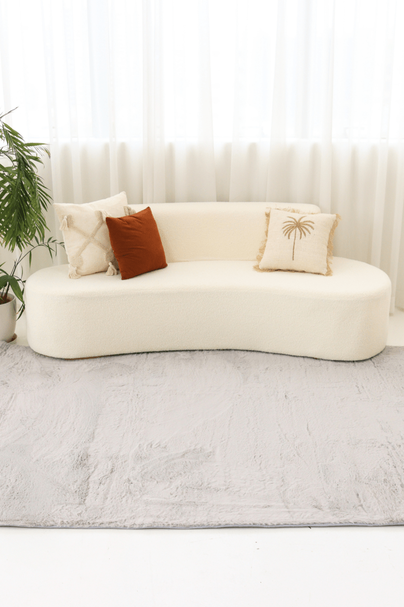 Steel Grey Carpet | Cloud Fur Series - The Carpetier™