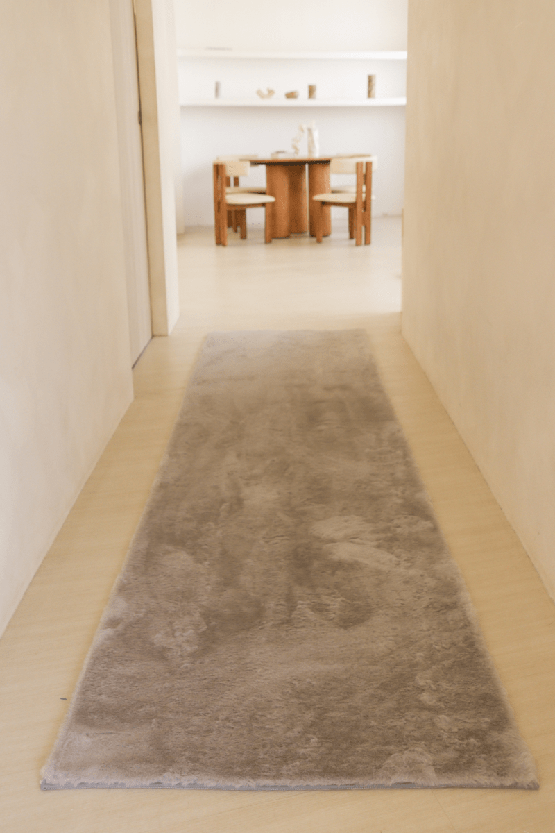 Steel Grey Runner | Cloud Fur Series - The Carpetier™