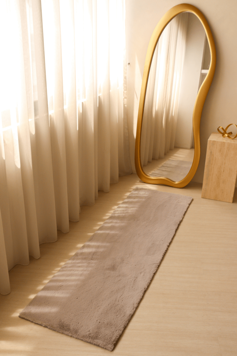 Steel Grey Runner | Cloud Fur Series - The Carpetier™