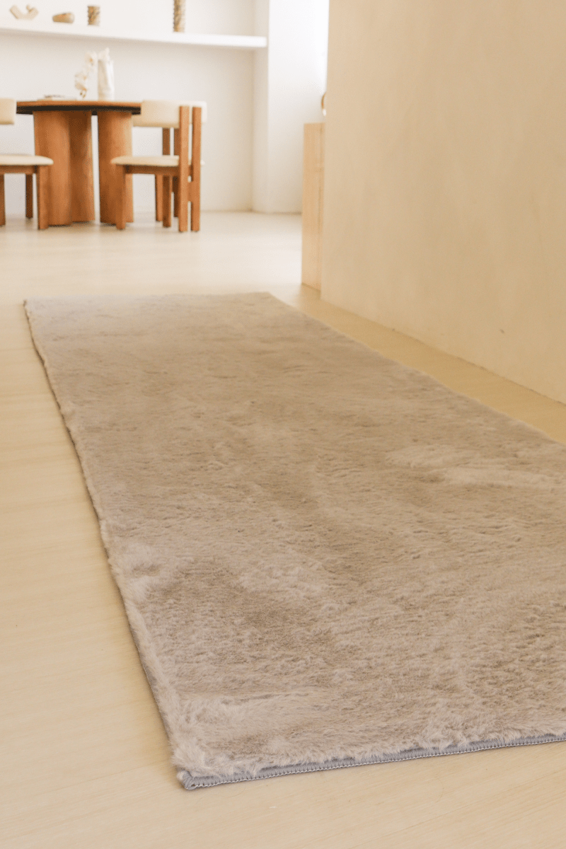 Steel Grey Runner | Cloud Fur Series - The Carpetier™