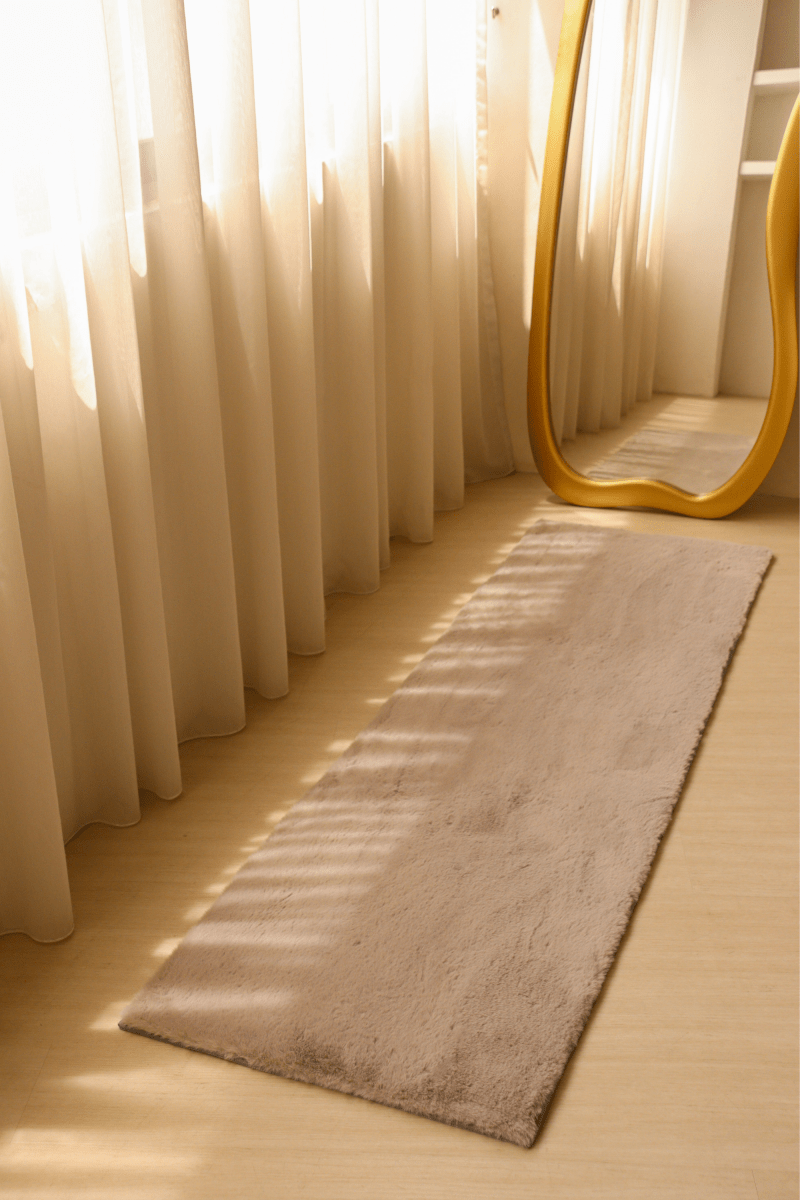 Steel Grey Runner | Cloud Fur Series - The Carpetier™