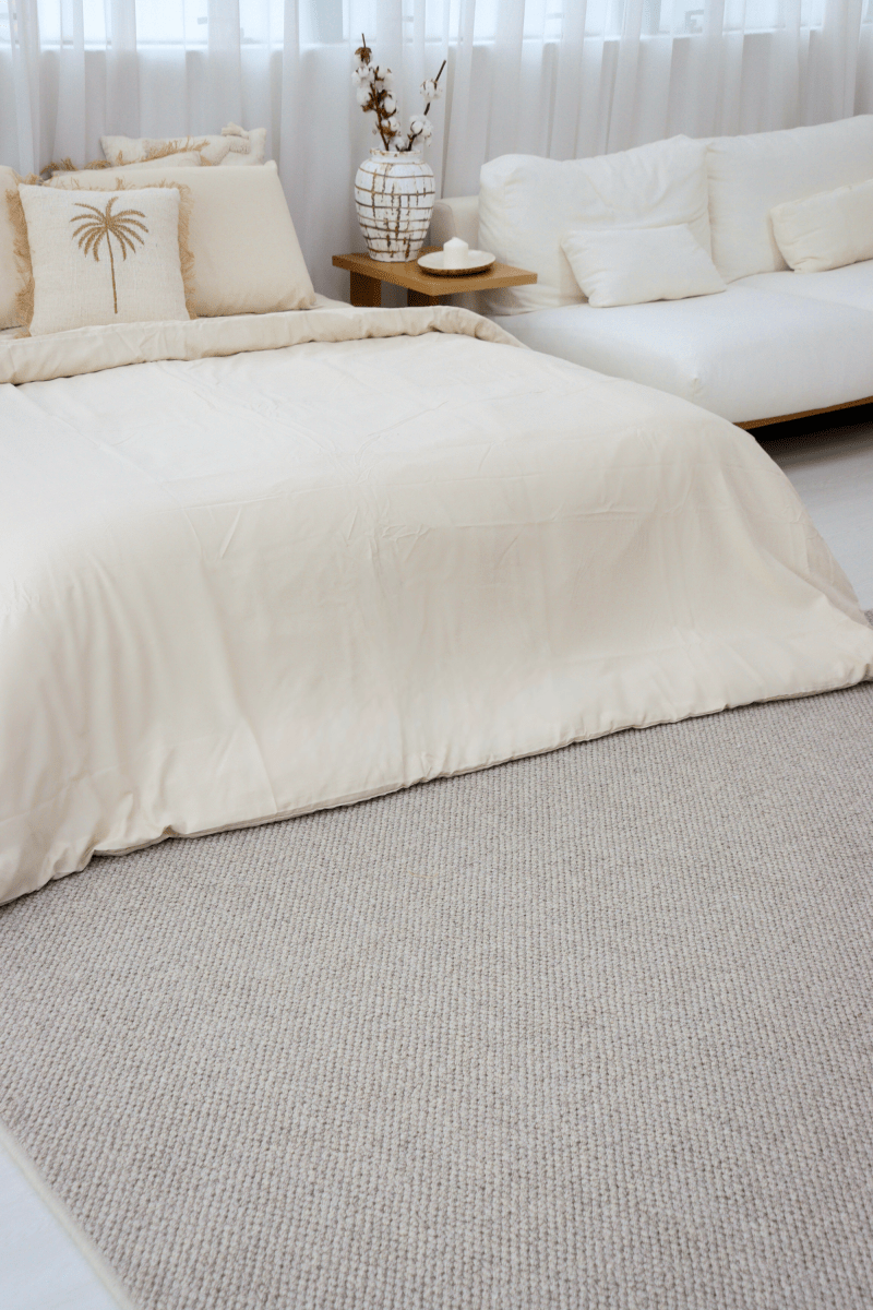 Taupe Loop Pile Carpet | Earth Series - The Carpetier™