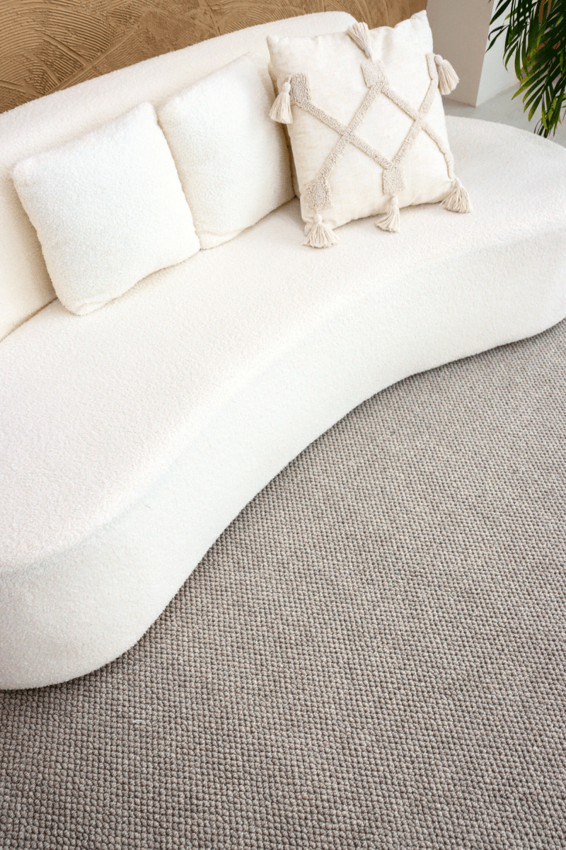 Taupe Loop Pile Carpet | Earth Series - The Carpetier™