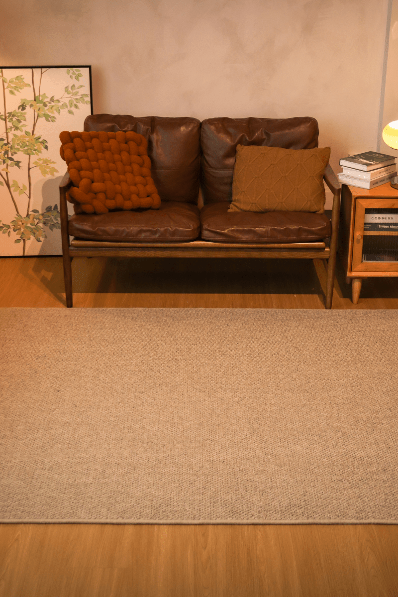Taupe Loop Pile Carpet | Earth Series - The Carpetier™
