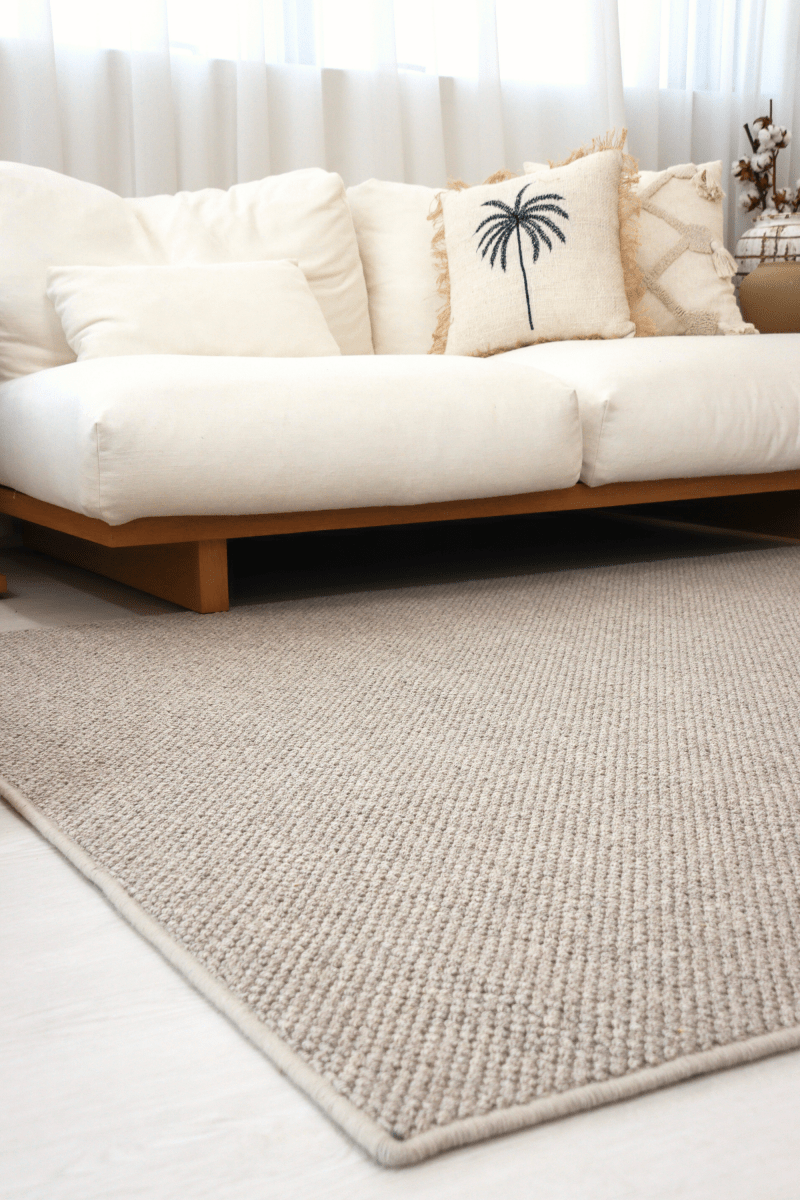 Taupe Loop Pile Carpet | Earth Series - The Carpetier™