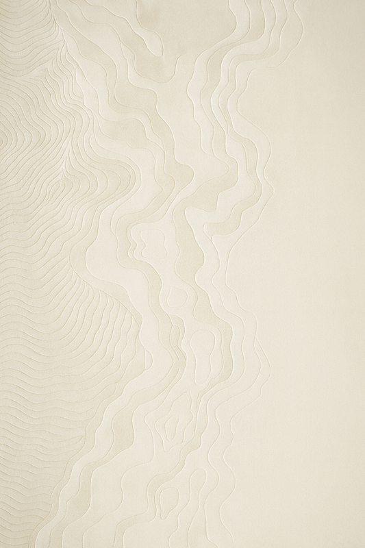 Terra Rug in Pale Ivory | Customizable - The Carpetier™