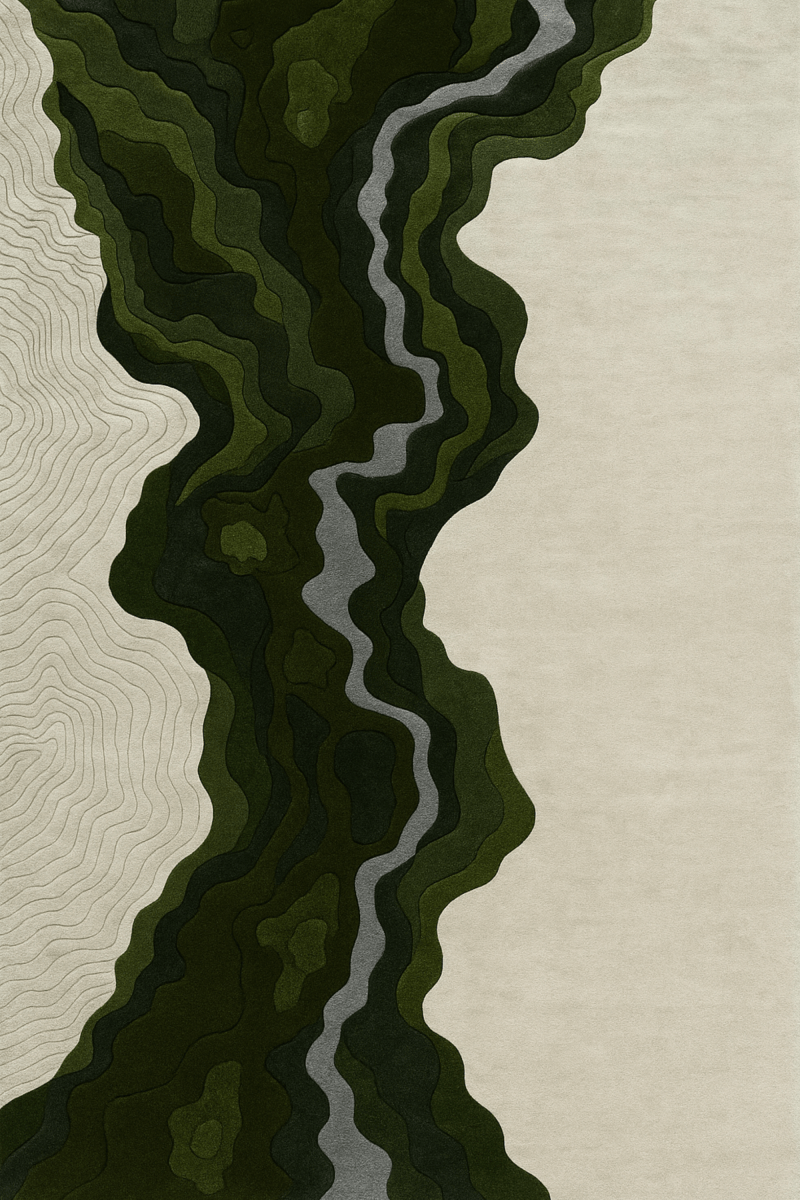 Terra Rug in Pine Forest | Customizable - The Carpetier™