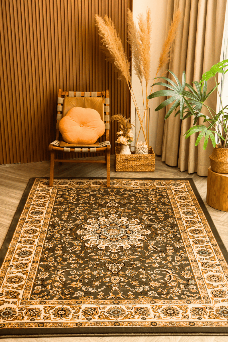 The Olive Pavilion Carpet | Ankara | Royal Persian Series - The Carpetier™