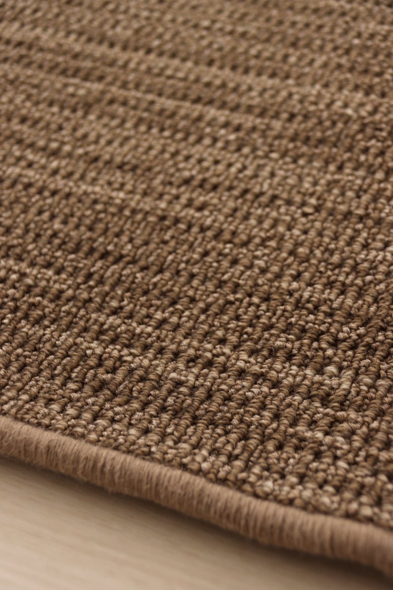 Walnut & Cream Multi - Coloured Loop Pile Carpet | Earth Series - The Carpetier™