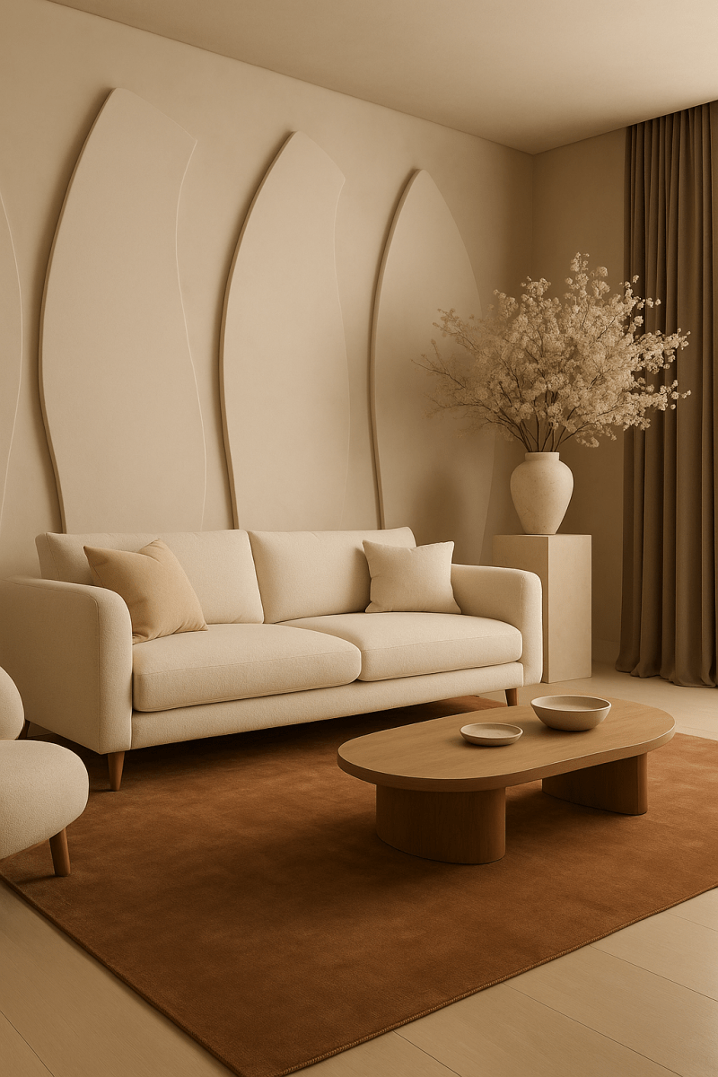 Walnut Wood Handloomed In 100% TENCEL™ - The Carpetier™