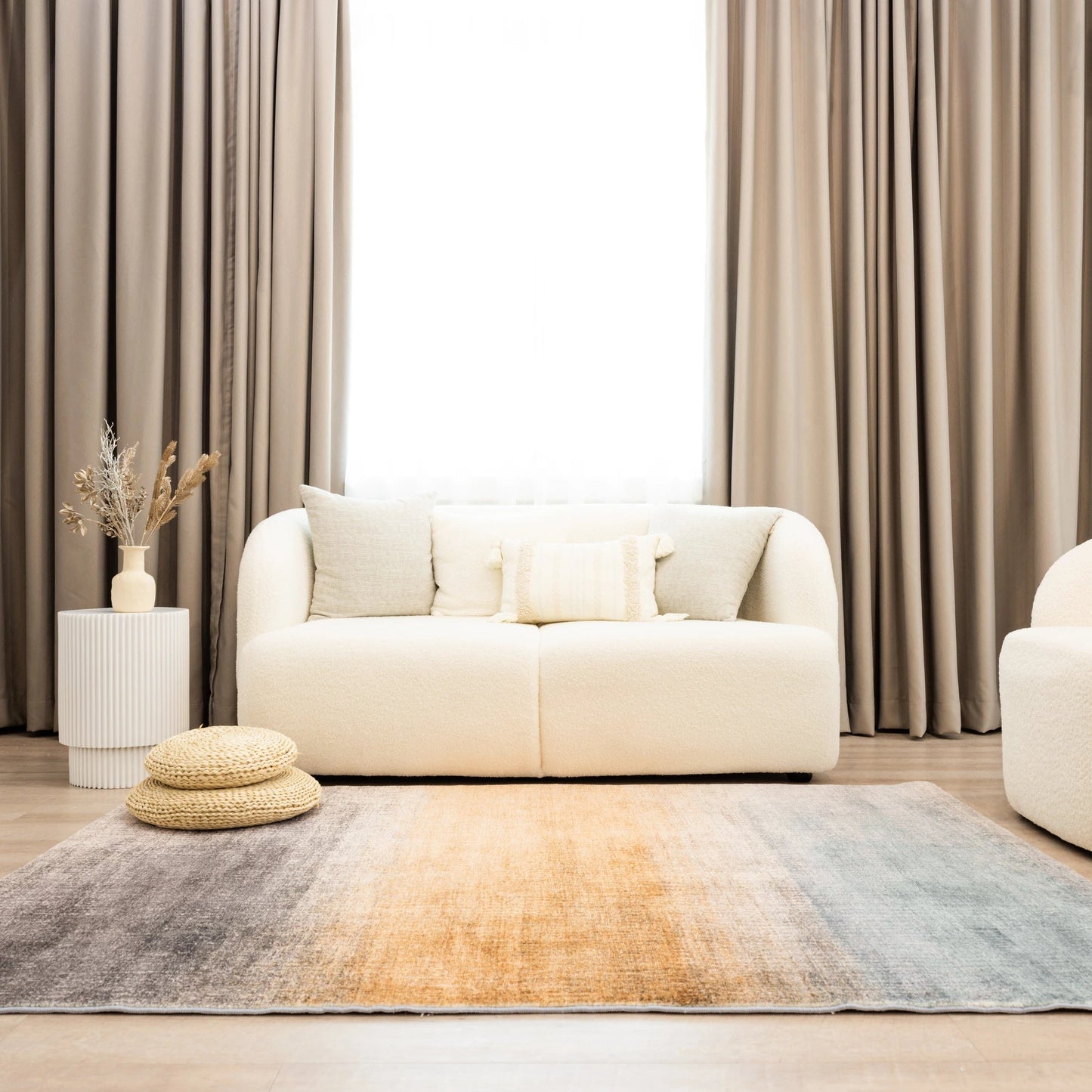 Elevate the look of your space with this stylish design. This contemporary carpet will add a touch of luxury to any room.