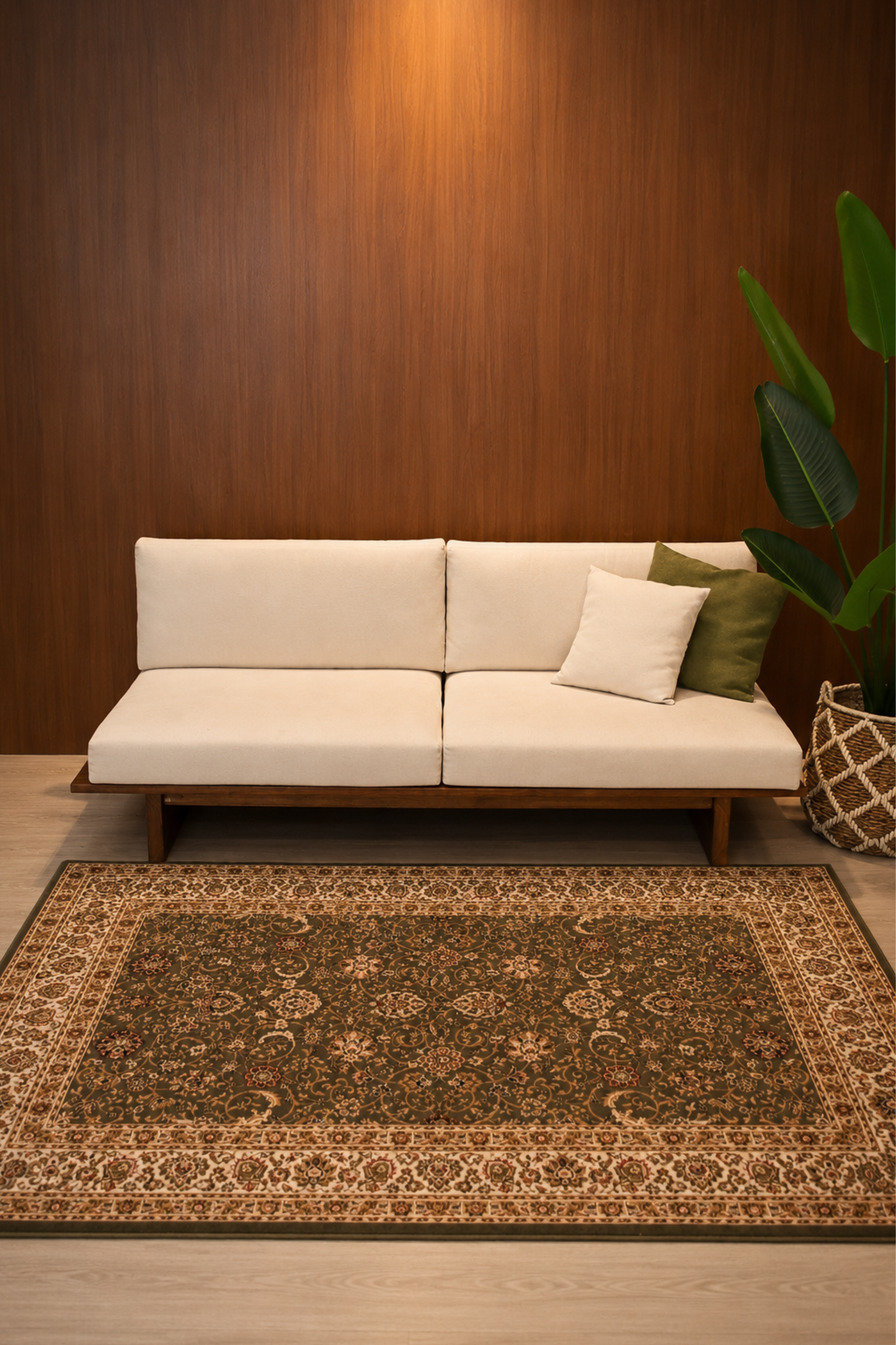 Dark Jade Carpet | Al Safa | Royal Persian Series