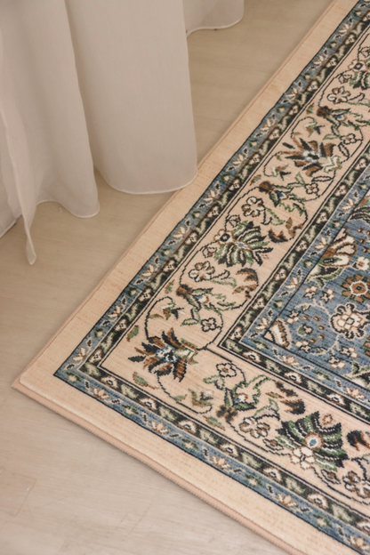 Blueveil Medallion Carpet | Polyfibre Cashmere