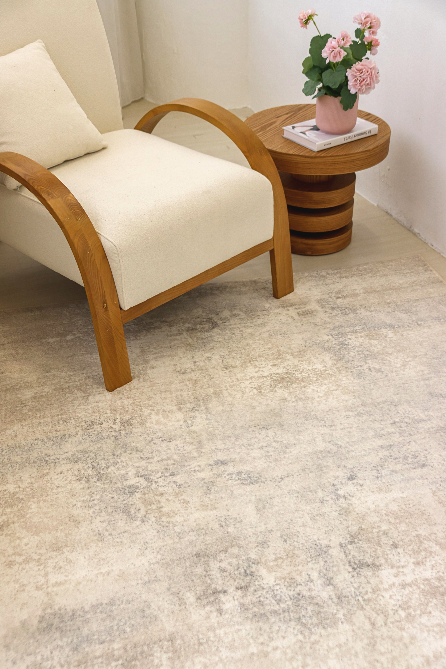Glacier Mist Carpet | Polyfibre Cashmere