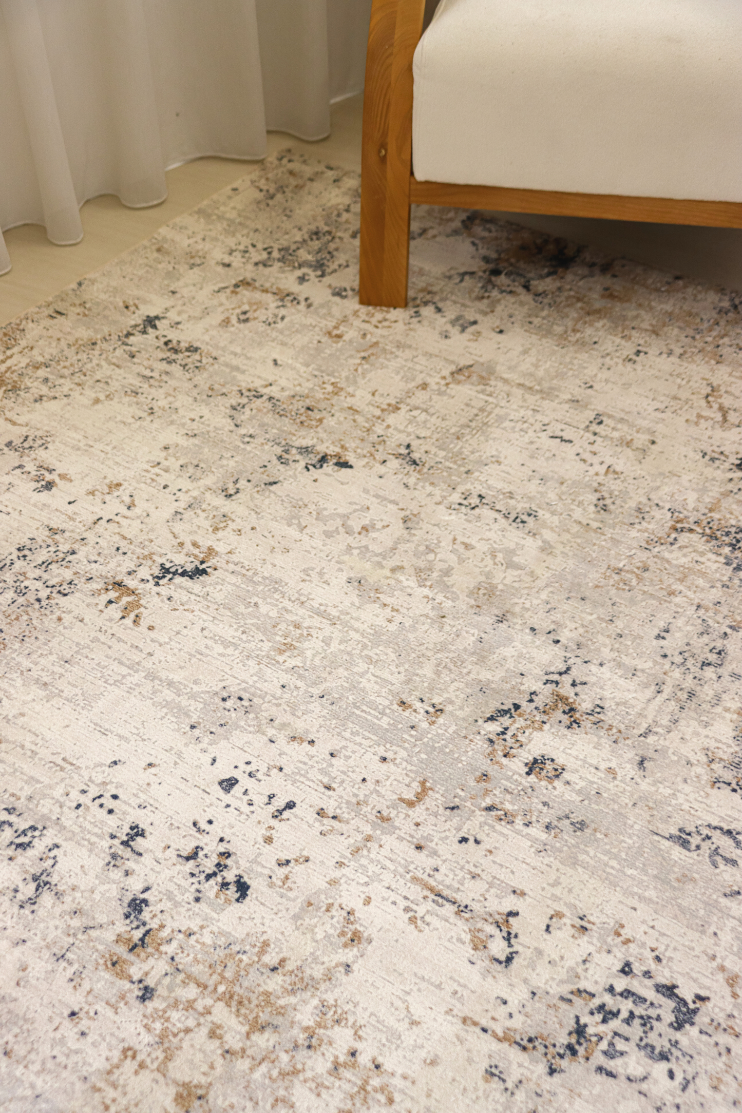 Azure Copperstone Carpet | Polyfibre Cashmere