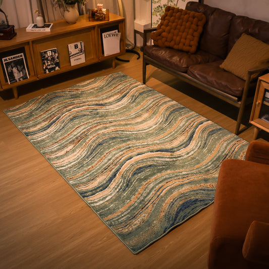 Seaside Drift Carpet | Wilton Dyed Series