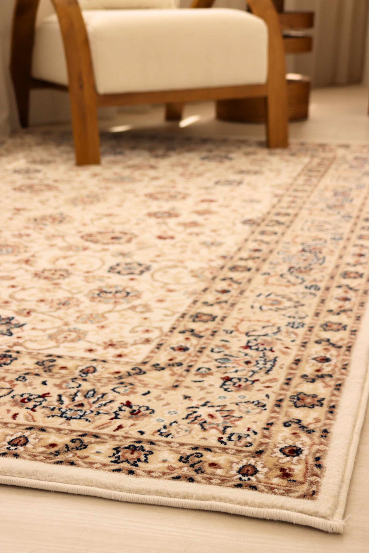 White Garden Carpet | Al Safa | Royal Persian Series