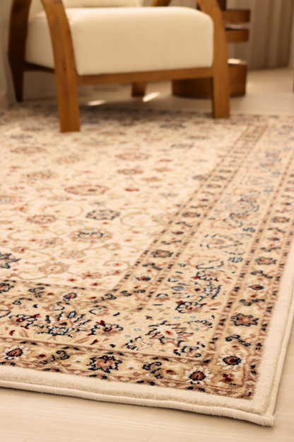 White Garden Carpet | Al Safa | Royal Persian Series
