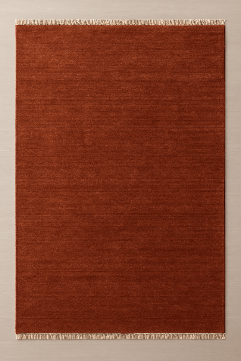 Amber | New Zealand Wool Handloomed With Tassels - The Carpetier™