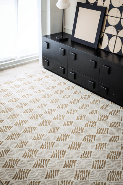 Amber Shell Carpet | Scandinavian | Polyfibre Cashmere Series - The Carpetier™