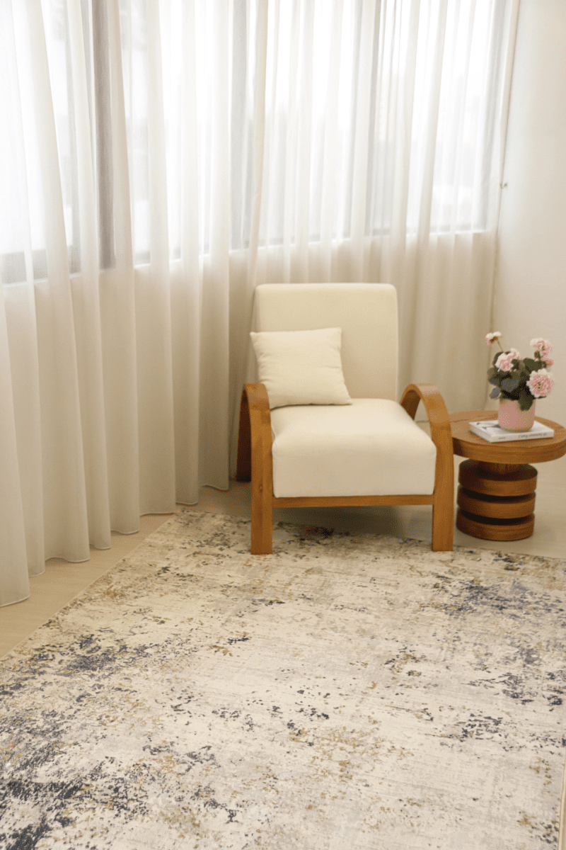 Azure Copperstone Carpet | Polyfibre Cashmere - The Carpetier™