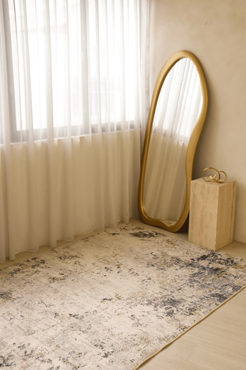 Azure Copperstone Carpet | Polyfibre Cashmere - The Carpetier™