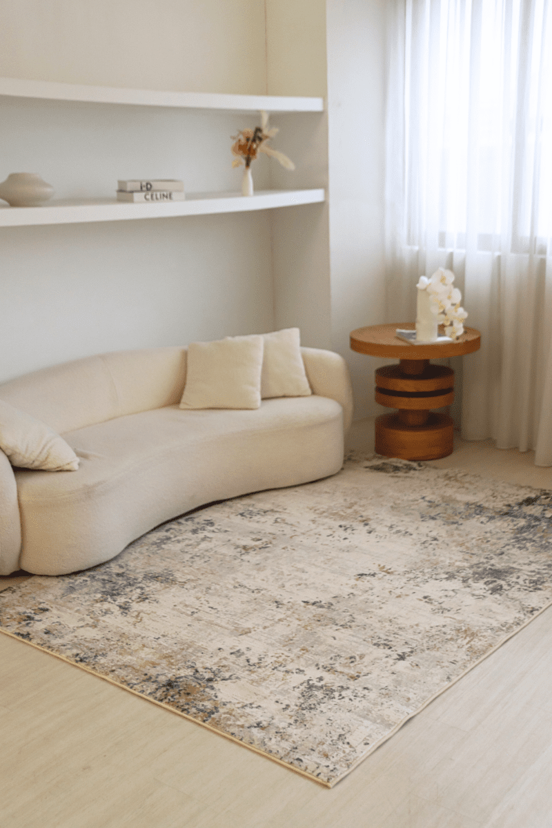 Azure Copperstone Carpet | Polyfibre Cashmere - The Carpetier™