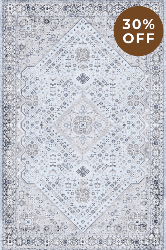 Azure Palace Carpet | Polyfibre Cashmere - The Carpetier™