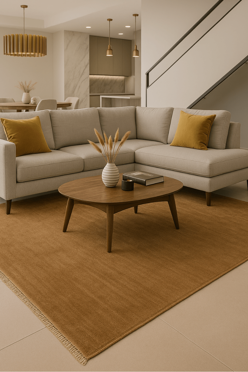 Birchwood | New Zealand Wool Handloomed With Tassels - The Carpetier™