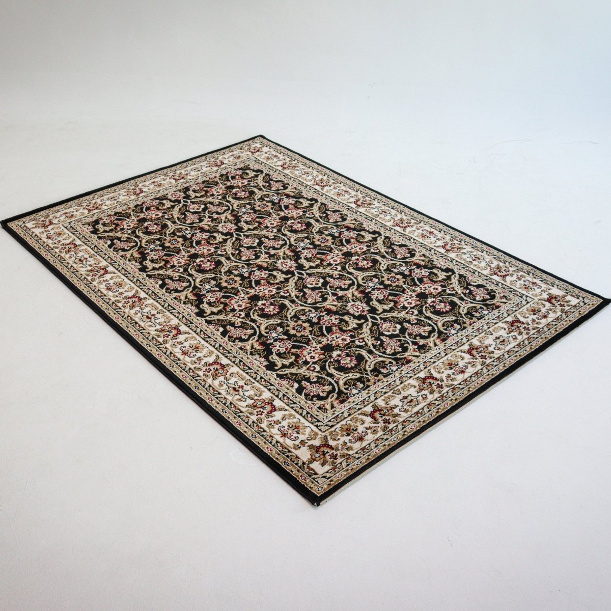 Black Floral | Iranshar | Royal Persian Series - The Carpetier™