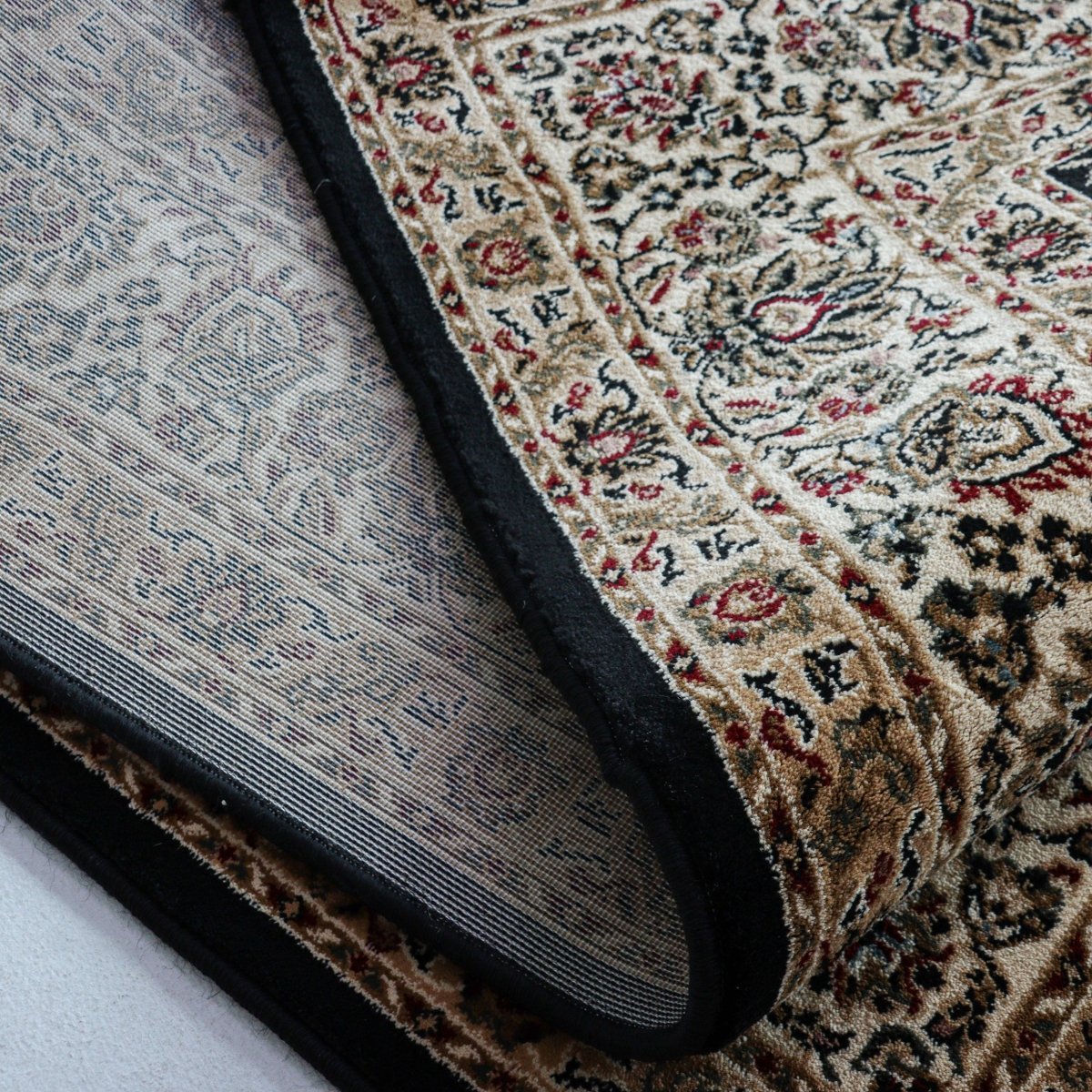 Black Floral | Iranshar | Royal Persian Series - The Carpetier™