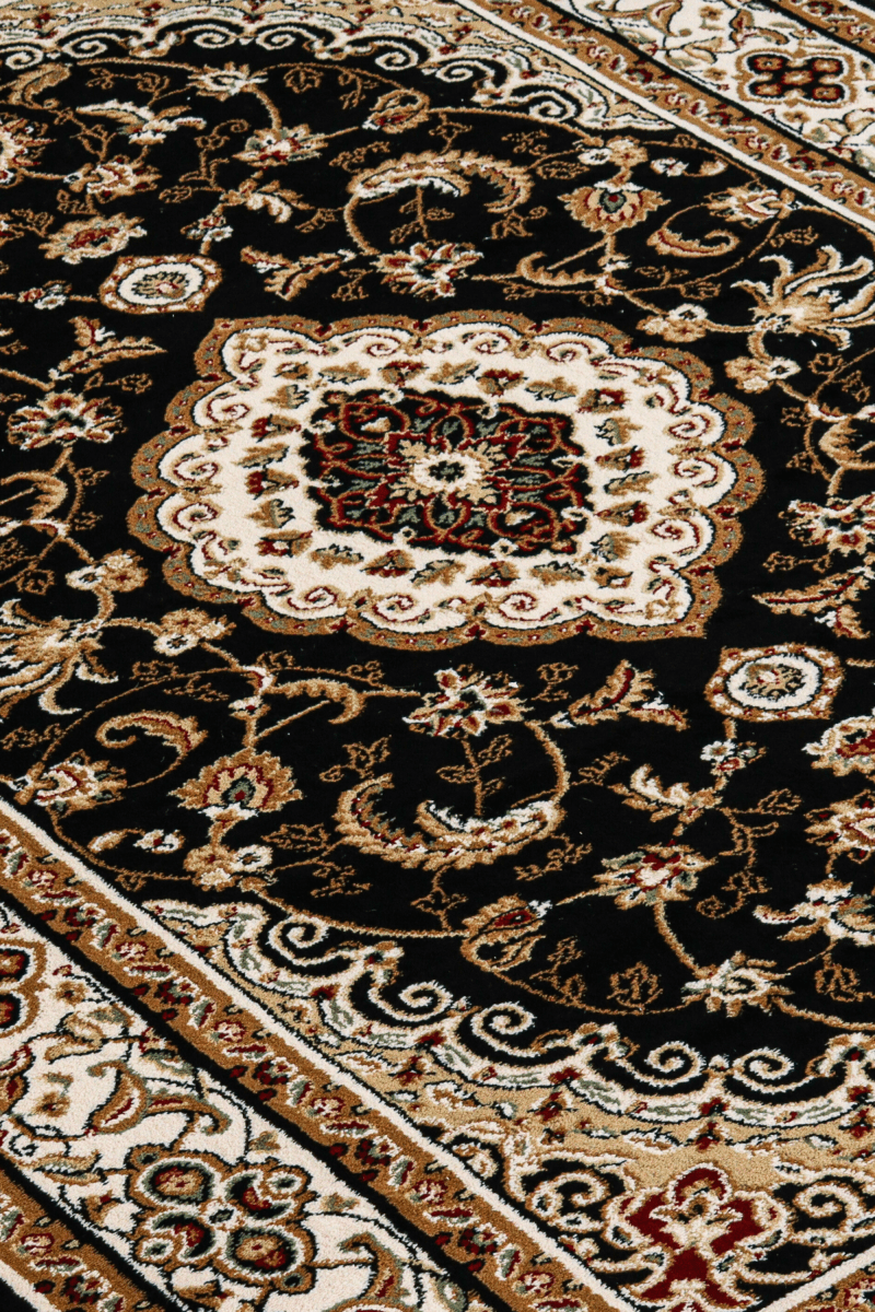 Black Palace Carpet | Iranshar | Royal Persian Series - The Carpetier™