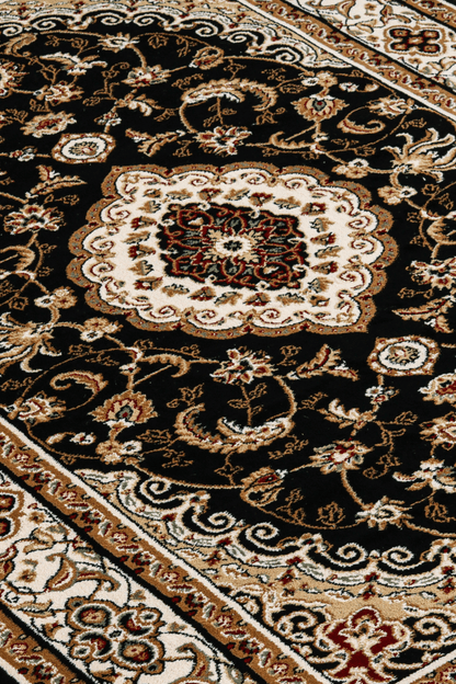 Black Palace Carpet | Iranshar | Royal Persian Series - The Carpetier™