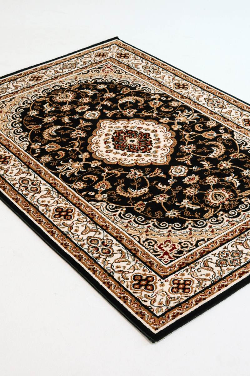Black Palace Carpet | Iranshar | Royal Persian Series - The Carpetier™