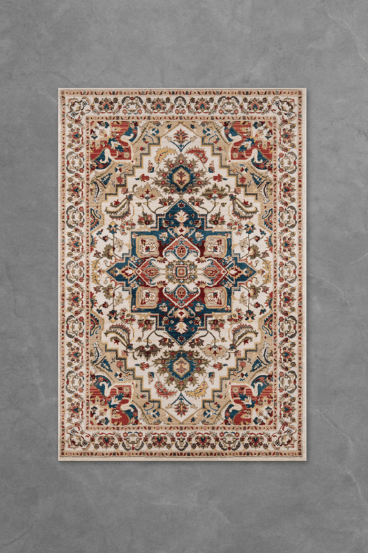 Byzantine Jewel Floor Mat | Polyfibre Cashmere - The Carpetier™