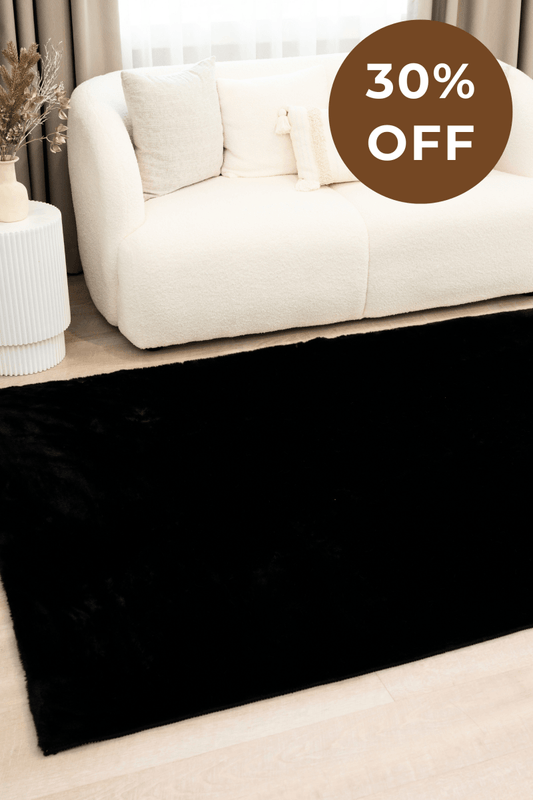 Charcoal Black Carpet | Cloud Fur Series - The Carpetier™