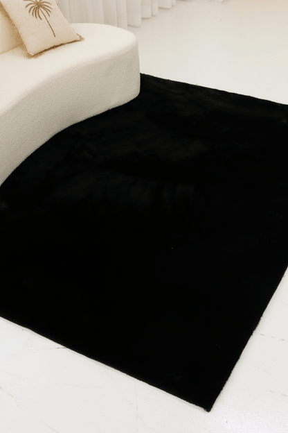 Charcoal Black Carpet | Cloud Fur Series - The Carpetier™