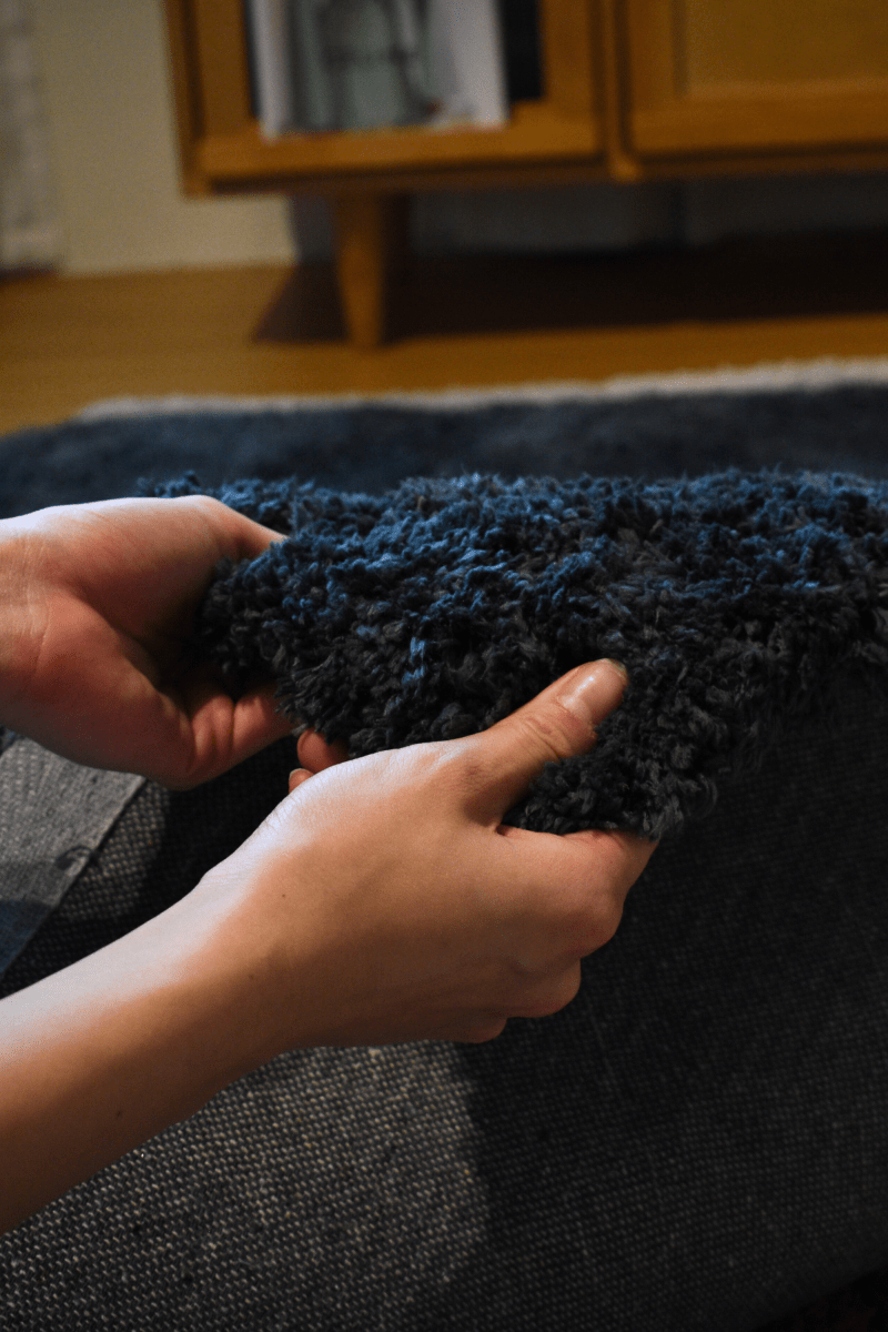 Charcoal Grey LuxeFur Carpet | LuxeFur Dyed Series - The Carpetier™