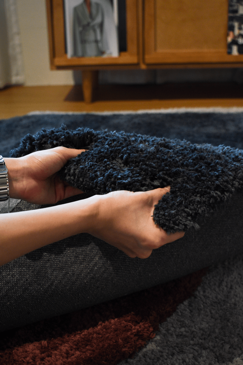 Charcoal Grey LuxeFur Carpet | LuxeFur Dyed Series - The Carpetier™