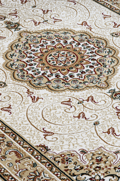 Classic Ivory Carpet | Iranshar | Royal Persian Series - The Carpetier™