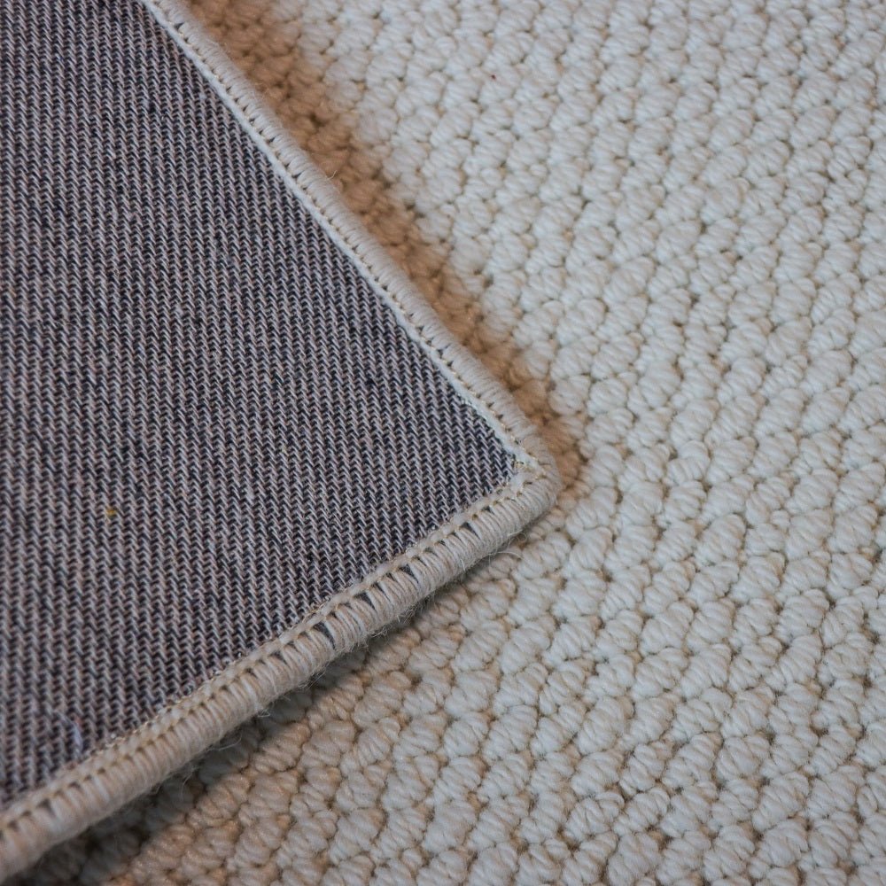 Cream Textured Area Rug | The Carpetier – The Carpetier™