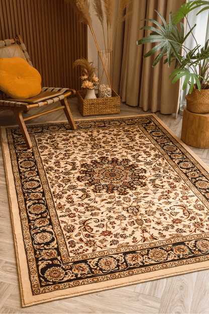 Cream Persian Palace Carpet | Ankara | Royal Persian Series - The Carpetier™