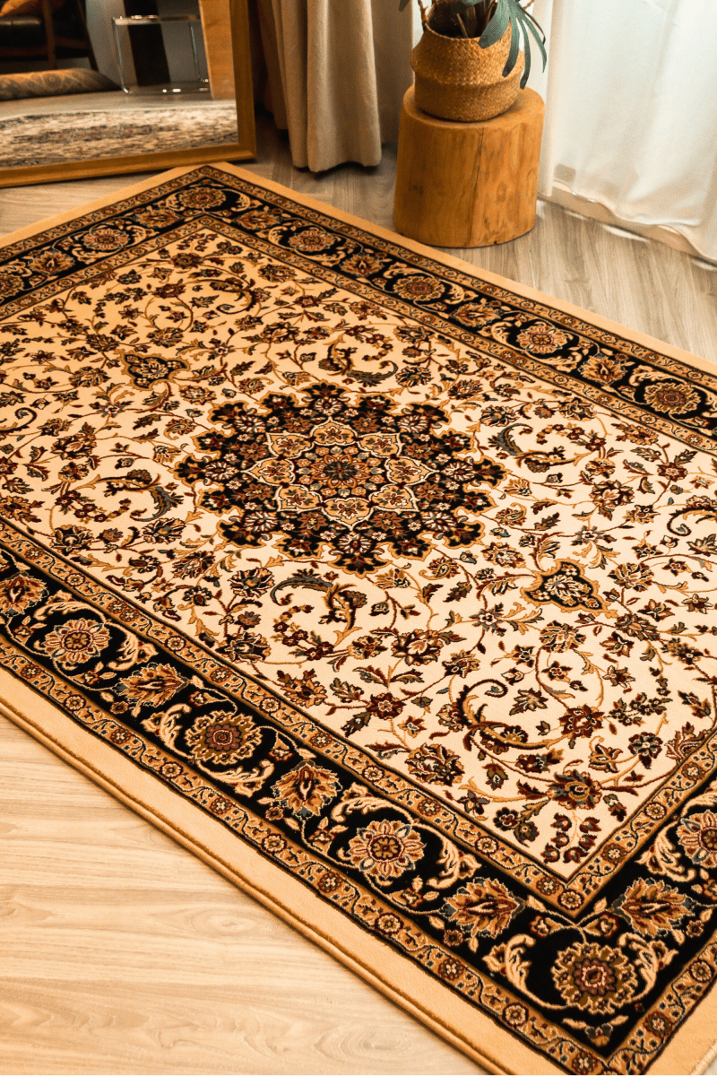 Cream Persian Palace Carpet | Ankara | Royal Persian Series - The Carpetier™