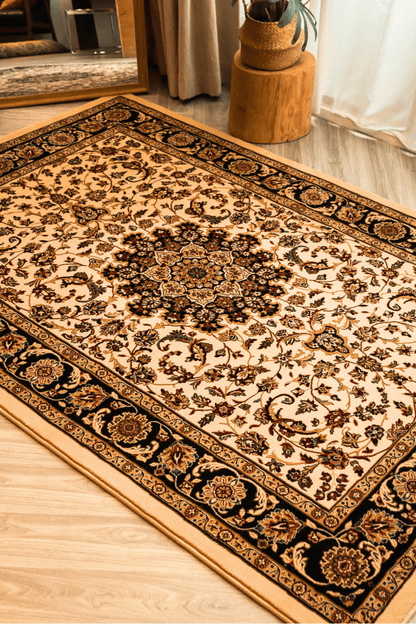 Cream Persian Palace Carpet | Ankara | Royal Persian Series - The Carpetier™