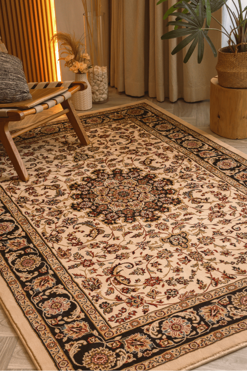 Cream Persian Palace Carpet | Ankara | Royal Persian Series - The Carpetier™