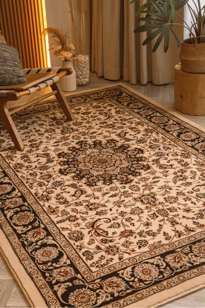 Cream Persian Palace Carpet | Ankara | Royal Persian Series - The Carpetier™