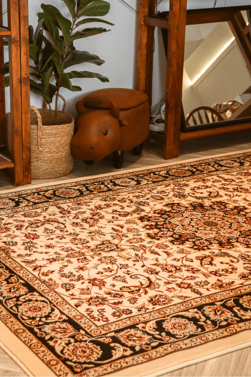 Cream Persian Palace Carpet | Ankara | Royal Persian Series - The Carpetier™